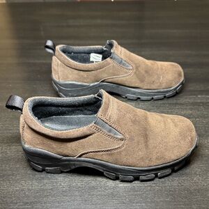 RedHead XTR Trainer Moc Brown Suede Slip On Comfort Shoes Mens 6M